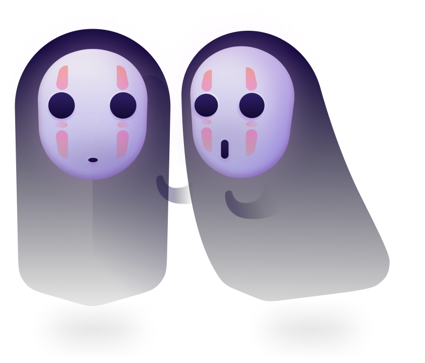 Imagem fantasmas chihiro
